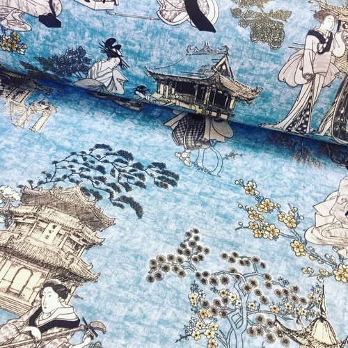 Blaue geisha japanische - blaue,
