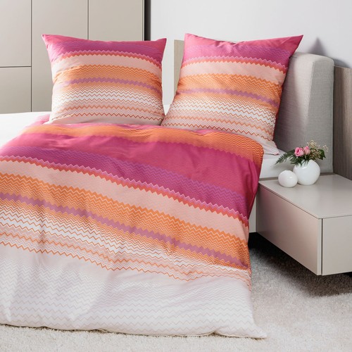 Janine mako satin bettwäsche - janine,